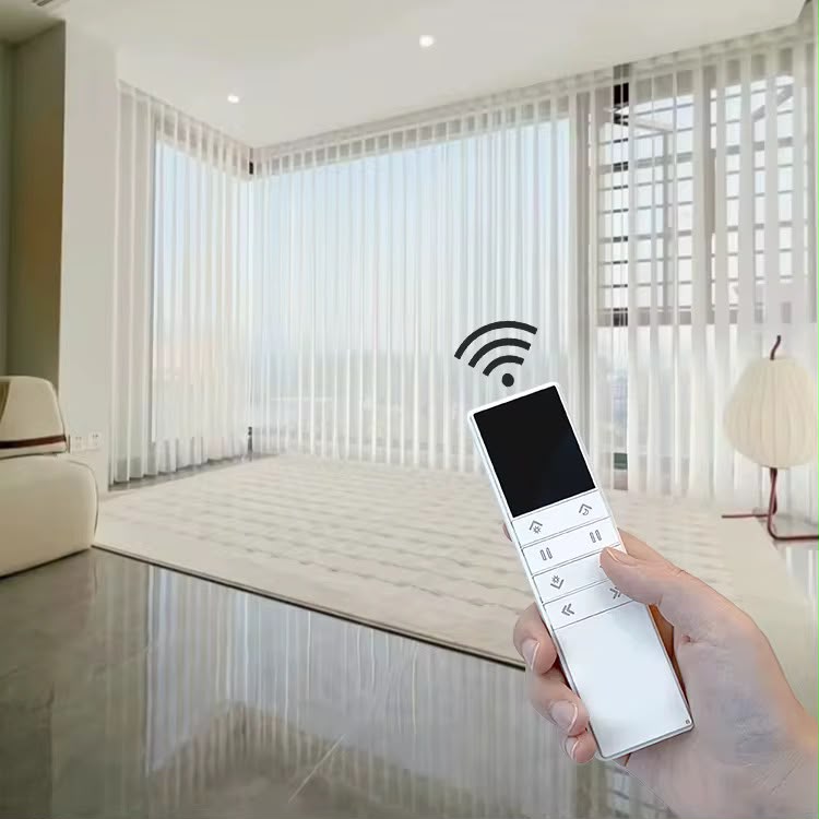 Automatic curtain track installed in Lagos