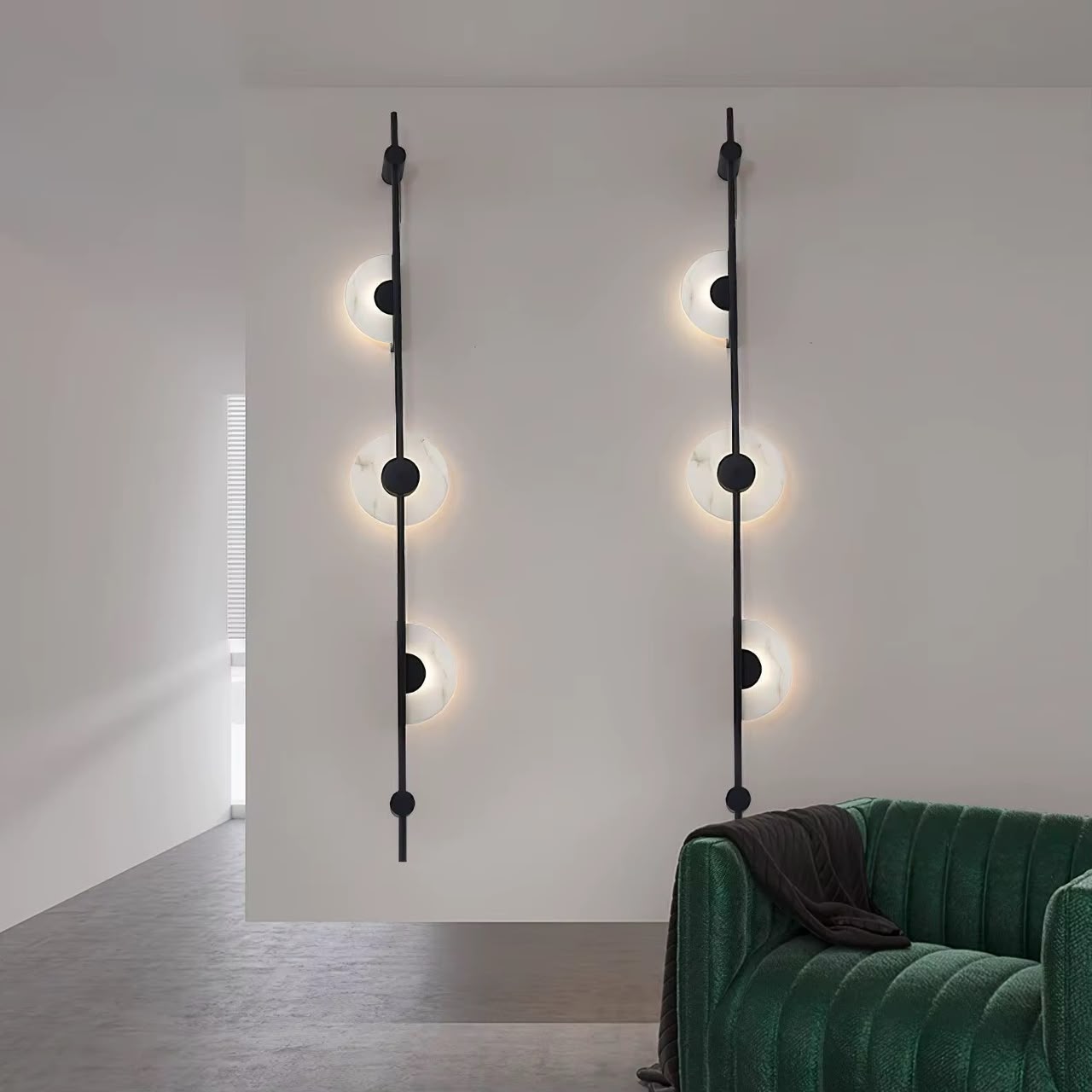 Luxury lighting installation, Lagos