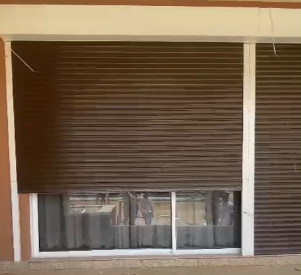 Aluminium security roller shutter, Lagos